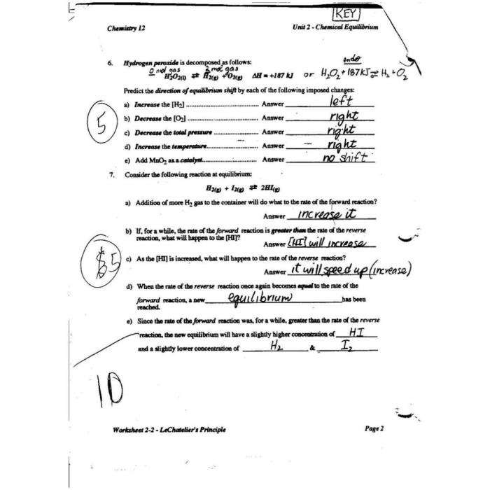 The activity series pogil answer key