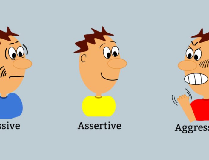 People in societies where assertiveness is low